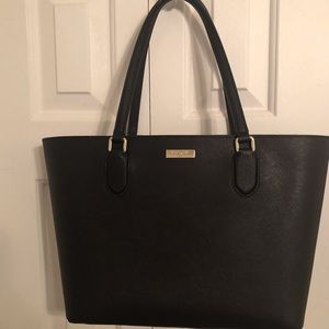 Kate Spade Black Leather tote